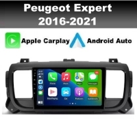 Peugeot Expert 2016-2021 radio navigatie 7inch android 15 dab+ apple carplay