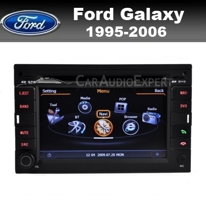 Ford galaxy car radio