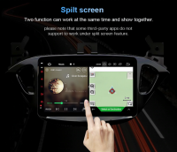 Opel Corsa E Adam 2013-2019 radio navigatie 9inch wifi android 10 dab+ carplay