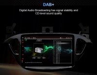 Opel Corsa E Adam 2013-2019 radio navigatie 9inch wifi android 10 dab+ carplay