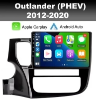 Mitsubishi Outlander 2012-2020 navigatie 10,1inch android 14 dab+ carplay/androidauto