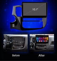 Mitsubishi Outlander PHEV radio navigatie 10,1inch android 11 dab+ carplay/androidauto