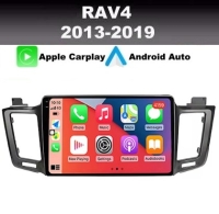 Toyota Rav4 2013-2019 radio navigatie android 15 wifi carkit dab+ apple carplay