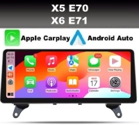 BMW X5 E70 X6 E71 navigatie 12,3inch carkit android 14 wifi dab+ apple carplay