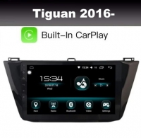 Radio navigatie geschikt voor VW Tiguan 2016- 10,1 inch android 10 dab+ carplay
