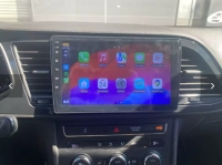 Radio navigatie geschikt voor Seat Leon 2012-2020 9inch android 14 wifi dab+ apple carplay