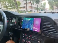 Radio navigatie geschikt voor Seat Leon 2012-2020 9inch android 14 wifi dab+ apple carplay