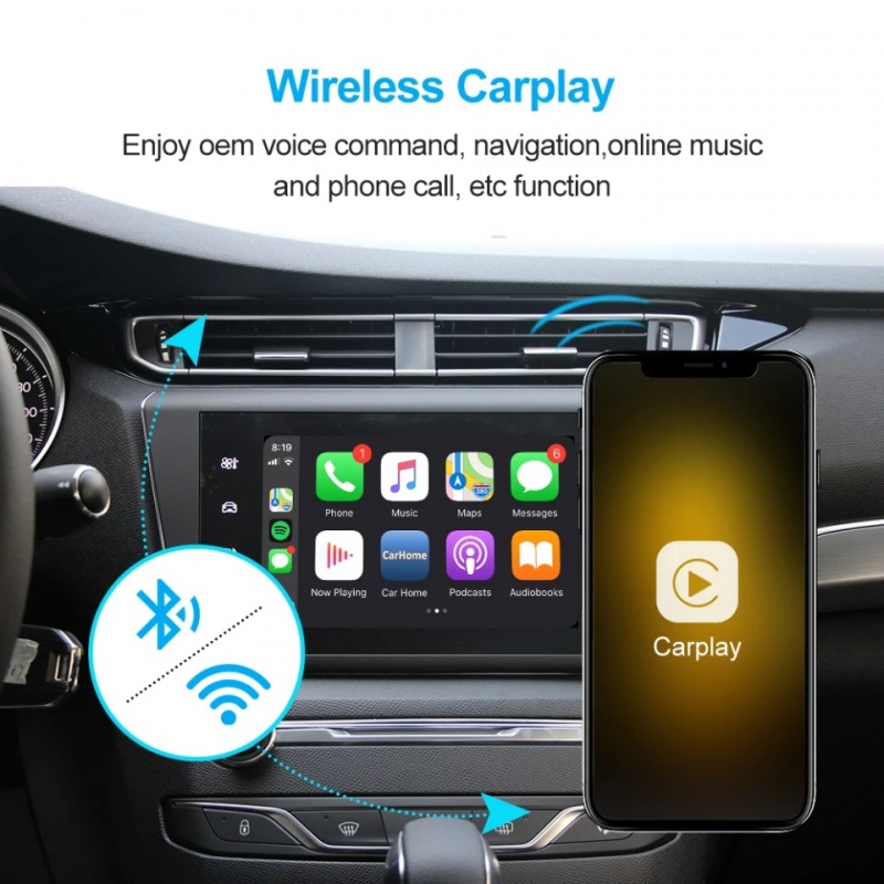 IJver Christchurch vertel het me Citroen 2013-2018 draadloos Apple Carplay Android Auto achteruitrijcamera  interface - www.caraudioexpert.nl