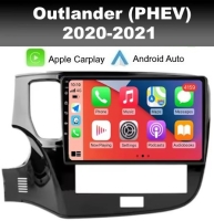 Mitsubishi Outlander 2020-2021 navigatie 10,1inch android 14 dab+ carplay/androidauto