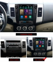 Citroen C-Crosser radio navigatie 10,4inch wifi android 11 dab+ carplay/androidauto