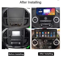 Mercedes Vito 2014-2022 radio navigatie android 14 dab+ apple carplay androidauto
