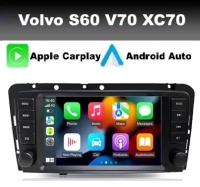 Volvo S60 V70 XC70 2005-2009 radio navigatie android 13 wifi carkit dab+ apple carplay