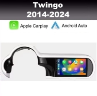 Renault Twingo navigatie 9 inch android 13 dab+ apple carplay androidauto