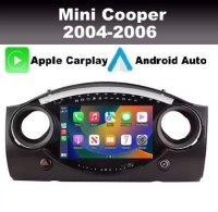 Mini Cooper 2004-2006 radio navigatie carkit android 13 wifi dab+ apple carplay