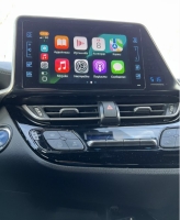Toyota draadloos Apple Carplay en Android Auto interface