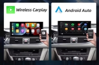 Navigatie geschikt voor Audi A6 A7 2012-2018 android 14 dab+ apple carplay/androidauto