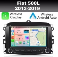 Fiat 500L 2013-2019 radio navigatie android 15 dab+ apple carplay/ android auto