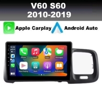 Volvo V60 S60 2010-2019 radio navigatie 9inch android 14 wifi dab+ apple carplay