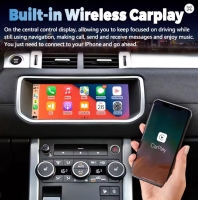 Range Rover Evqoue navigatie 10,25 inch android 14 wifi carkit dab+ apple carplay