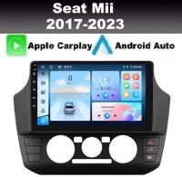 Radio navigatie geschikt voor Seat Mii 2017-2023 9inch android 14 dab+ apple carplay