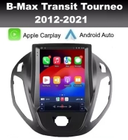 Ford B-Max Transit Tourneo Courier navigatie 9,7inch android 14 dab+ apple carplay/androidauto