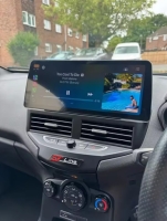 Ford Fiesta MK7 navigatie radio 12,3 inch wifi android 15 dab+ carplay/androidauto