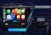 Opel Corsa F 2019-2024 radio navigatie 9inch android 14 wifi dab+ apple carplay