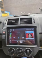 Radio navigatie geschikt voor VW Polo 2001-2009 9inch android 14 dab+ apple carplay