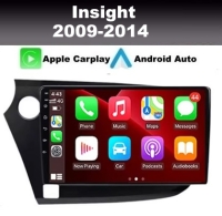 Honda Insight 2009-2014 radio navigatie 9inch android 15 apple carplay