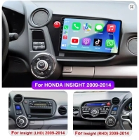 Honda Insight 2009-2014 radio navigatie 9inch android 15 apple carplay