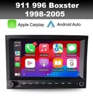 Radio navigatie geschikt voor Porsche 911 996 Boxter 1998-2005 android 14 wifi dab+ apple carplay
