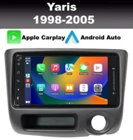 Toyota Yaris 1998-2005 radio navigatie 7inch android 14 dab+ apple carplay androidauto