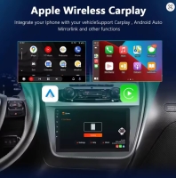 Radio navigatie geschikt voor Seat Altea 9inch android 14 wifi dab+ apple carplay