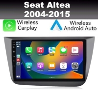 Radio navigatie geschikt voor Seat Altea 9inch android 14 wifi dab+ apple carplay