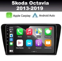 Radio navigatie geschikt voor Skoda Octavia 2013-2019 10.1inch android 14 dab+ apple carplay