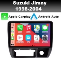 Suzuki Jimny 1998-2004 radio navigatie 9inch android 14 dab+ apple carplay androidauto