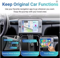 Maseratie Ghibli Quattroporte 2013-2019 draadloos Apple Carplay Android Auto module