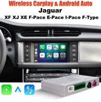 Jaguar XJ XF XE F-Pace E-Pace I-Pace F-Type draadloos Apple Carplay AndroidAuto