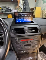 BMW X3 E83 2004-2012 radio navigatie 9inch android 14 dab+ apple carplay androidauto