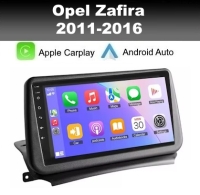 Opel Zafira 2011-2016 navigatie 9inch wifi android 14 dab+ carplay/androidauto