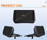 Opel Zafira 2011-2016 navigatie 9inch wifi android 14 dab+ carplay/androidauto