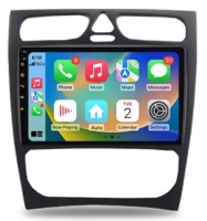Mercedes CKlasse CLK W203 navigatie android 14 dab+ apple carplay/ android auto