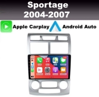 Kia Sportage 2004-2007 radio navigatie 9inch android 14 wifi dab+ apple carplay