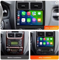 Kia Sportage 2007-2010 radio navigatie 9inch android 14 wifi dab+ apple carplay