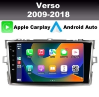 Toyota Verso 2009-2018 radio navigatie 8inch android 12 dab+ apple carplay androidauto