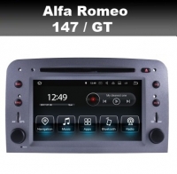 Alfa Romeo 147 GT radio navigatie 7 inch wifi android 10 dab+