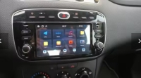 Fiat Punto Evo 2012-2015 radio navigatie android 14 dab+ apple carplay/ android auto