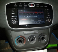 Fiat Punto Evo radio navigatie 7inch carkit android 11 wifi dab+ carplay