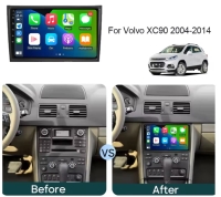 Volvo XC90 2002-2012 radio navigatie 9inch android 14 wifi dab+ apple carplay
