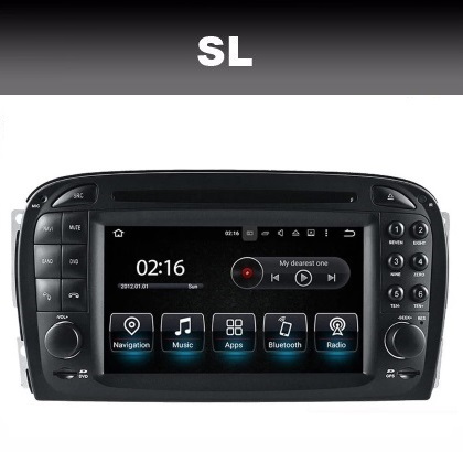 kapsel haalbaar aftrekken Mercedes SL radio navigatie bluetooth 7inch android 10 wifi dab+ -  www.caraudioexpert.nl